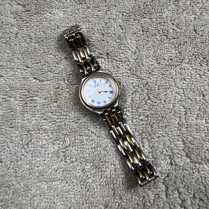 Seiko Ladies Watch, Gold Silver Tone Whit Dial - Picture 1 of 10