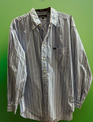 Faconnable рубашка мужская большой в полоску многоцветный сделано США дизайн во Франции новый без ЯРЛЫКОВ - Изображение 1 из 4