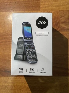 Teléfono Móvil Plegable SPC Harmony 4G Móvil para Personas Mayores Botones Grandes Estación de Carga Negro - Imagen 1 de 1