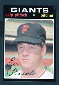 1971 TOPPS SKIP PITLOCK CARD NO:19 NEAR MINT CONDITION - Picture 1 of 1