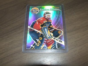 1999-00 Pacific Prism damian rhodes # 8