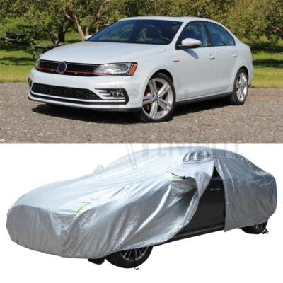 Cubierta de coche impermeable para todo tipo de clima protección UV para Volkswagen VW Jetta 2000-2019 Foto 1 de 4