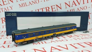 EXACT-TRAIN EX11021B - H0 1/87 - PERSONENWAGEN Bpm 2 Kl. BLAU-GELB NS - EP.VI - Imagen 1 de 1