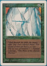 Wall of Ice Unlimited NM Green Uncommon MAGIC MTG CARD (ID# 206872) ABUGames
