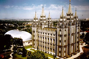 Vintage Kodak Ready-Mount Slides Lot 4 Salt Lake City Commercial Product 50's - Picture 1 of 4