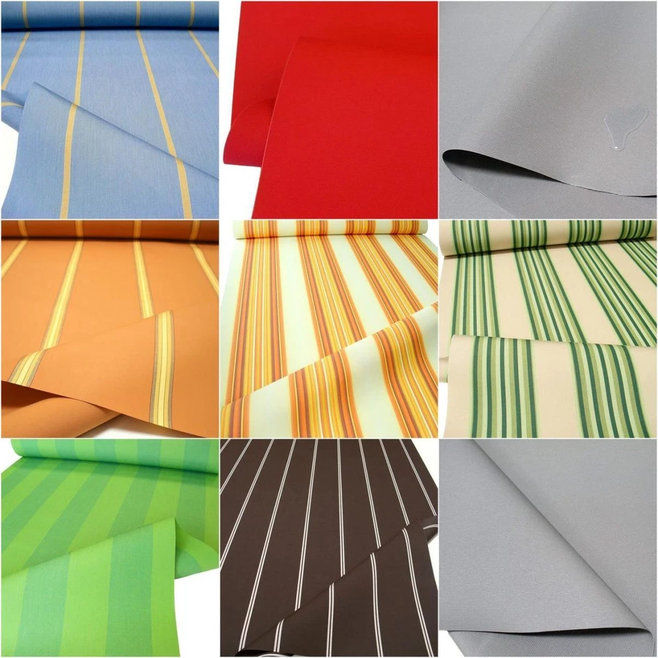 Premium Markisenstoff wasserdicht mit UV-Schutz kein Ausbleichen Meterware - Bild 1 von 1