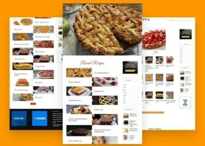 Wordpress Cooking Recipes Website with 13,000+ recipes + Free Install + Hosting - Picture 1 of 1