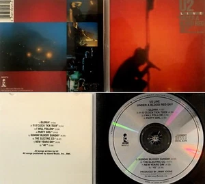 U2 *VG* "LIVE...BLD RED SKY" 1983 ISLAND JAPAN PRESS BY SANYO FOR US MARKET CD - Picture 1 of 1