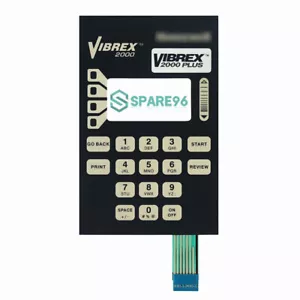 For Honeywell Vibrex 2000 Plus (V2K+) Membrane Switch Keypad Keyboard - Picture 1 of 5