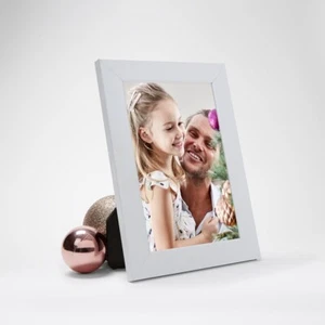 Monaco White Photo Frames 4x6 10x15cm Clear Pocket Gift Home Decor 4in. X 6in. - Picture 1 of 4