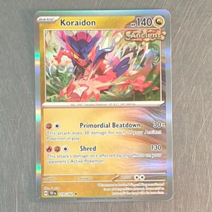 2024 Pokemon Temporal Forces Holo Rare Koraidon Card 119/162 - Picture 1 of 2