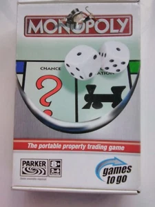 Monopoly the portable property game. As new. Never used. - Picture 1 of 3