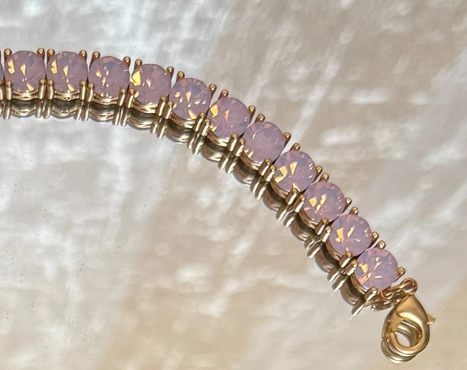 Pulsera Park Lane Impressions ópalo rosa en tono dorado Foto 1 de 4