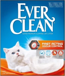 Basura perfumada para gatos Ever Clean Clumping control de olores de acción rápida, 10 litros - Imagen 1 de 4
