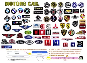 BMWMPOWEROthersMotors Car Patches Iron-sew(Select options)✈Thai by USPS agent - Picture 1 of 90