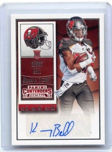 2015 CONTENDERS #101 KENNY BELL AUTOGRAPH RC, TAMPA BAY BUCCANEERS, 080116 (A)