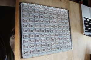 US #1604 DULL GUM VARIETY FULL SHEET NH  - Picture 1 of 2