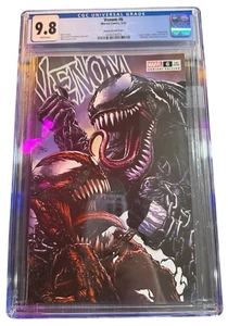 VENOM 6 UNKNOWN COMICS MICO SUAYAN EXCLUSIVE VAR CGC 9.8 - Picture 1 of 3