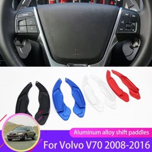 Aluminum Steering Wheel Shift Paddle Shifter Extension For Volvo V70 XC70 2008~ - Picture 1 of 8