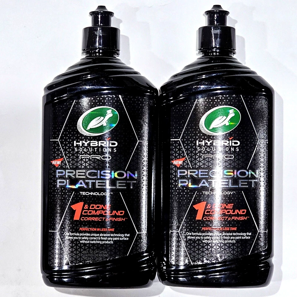 2 Pack Turtle Wax Hybrid Solutions Pro Precision Platelet Technology 16oz - Image 1 of 1
