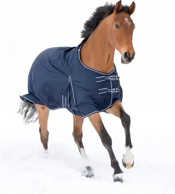 WALDHAUSEN Outdoordecke Economic Fleece blau - Bild 1 von 3