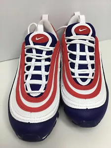 Nike Air Max 97 GS USA Red White Blue CW5856-100 Size 6.5 - Picture 1 of 8