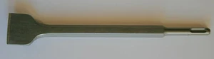 SDS-Plus 15Grad abgekröpfter Fliesenmeißel Breitmeißel Spatmeißel Meißel 40x250 - Bild 1 von 2