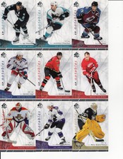 2006-07 SP Authentic Notables #/999 YOU PICK! Thornton/Sakic/Jagr/Howe/Fleury