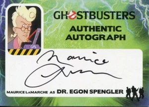 Cryptozoic Ghostbusters 2016 autógrafo ML Maurice LaMarche como Dr. Egon Spengler - Imagen 1 de 1
