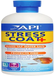 STRESS COAT Aquarium Water Conditioner 16-Ounce Bottle - Picture 1 of 7