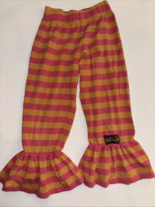 Matilda Jane Sunrise Big Ruffles Girls Good Hart Pants Size 10 EUC - Picture 1 of 5