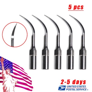 5 Stück Dental Ultraschall Piezo Perio Skalierung Spitzen passen EMS Scaler Handstück P1 Spitze - Bild 1 von 12