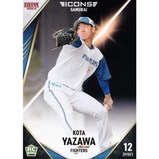 2023 KOTA YAZAWA #16 BBM BASEBALL CARD  ICONS Hokkaido NipponHam Fighters Rookie