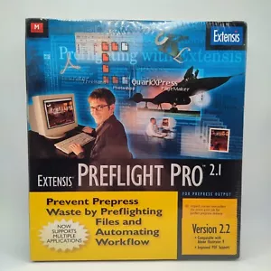 Rare Brand New Sealed 1988 Extensis Preflight Pro 2.1 Package Collectible - Picture 1 of 8