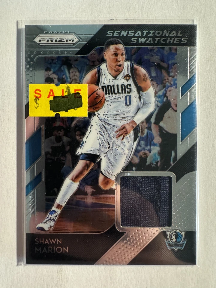 K214,783 - 2018-19 Panini Prizm Sensational Swatches #18 Shawn Marion - Image 1 of 1