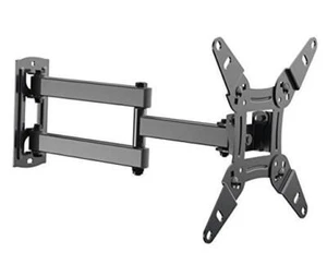 Full Motion TV Monitor Wall Mount Bracket Articulating Arms Swivel Tilt - Picture 1 of 7
