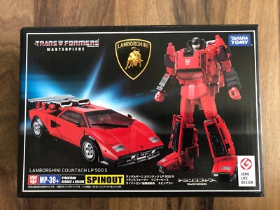 Takara Tomy Transformers Masterpiece MP-39+  Spinout  Lamborghini Countach - Immagine 1 di 4