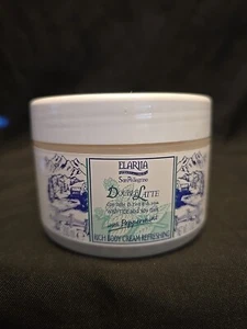 Perlier San Pellegrino Elariia Double Latte Peppermint Body Cream Lotion 7 Oz - Picture 1 of 7