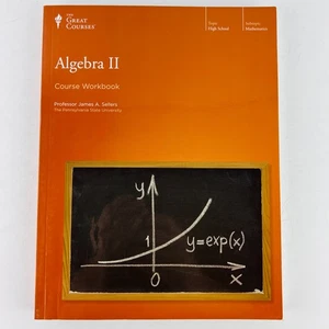 The Great Courses Algebra II 2 Course Workbook High School Mathematics Paperback - Picture 1 of 5