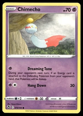 Chimecho 074/195 SWSH12: Silver Tempest - Image 1 of 2