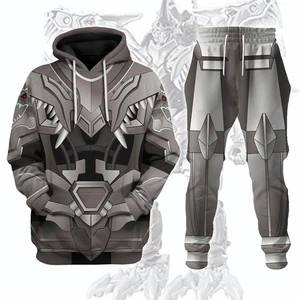 The Last Knight Knight Armor Turbo Changer Grimlock Costume Hoodie Tracksuit - Picture 1 of 9