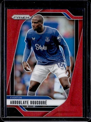 2024-25 Prizm Premier League Abdoulaye Doucoure Red #6/199 Everton - Image 1 of 2