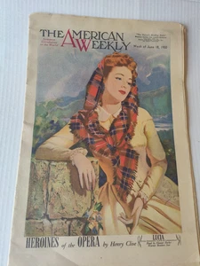 The American Weekly June 18 1950 Eleanor Parker~Henry Fonda Wife Suicide~H.Clive - Picture 1 of 8