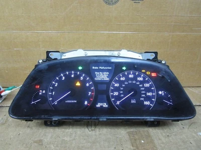 07 08 09 Cuadro de instrumentos velocímetro Lexus LS460 253 K millas 8380050351 Foto 1 de 3