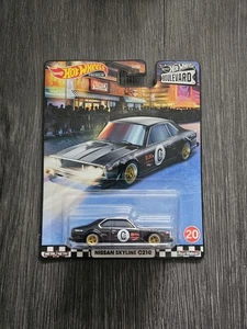 2x Neu/Versiegelt Hot Wheels 2020 Boulevard Nissan Skyline C210 #20 schwarz - Bild 1 von 1