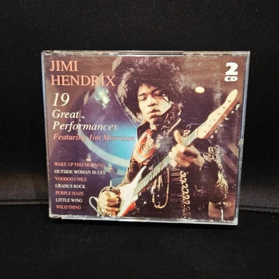 Jimi Hendrix  19 Great Performances Featuring Jim Morrison (2 CD Set) Import - Image 1 of 3