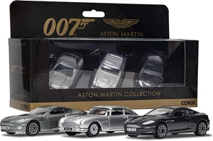 Corgi TY99284 Collezione James Bond Aston Martin (V12 Vanquish, DB5, DBS) - Foto 1 di 12