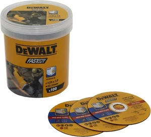 DeWalt DT20540-QZ Dischi Taglio Smerigliatrice 125x1mm INOX 100pz Metallo - Imagen 1 de 1