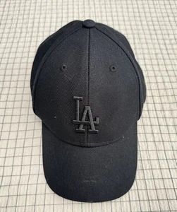47 Brand MLB Los Angeles Dodgers Black Clean Up Adjustable Hat - Bild 1 von 13