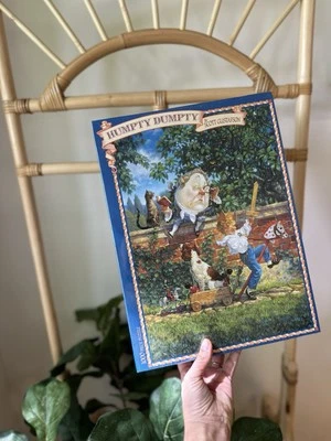 Vintage Scott Gustafson Humpty Dumpty Jigsaw Puzzle 1000 pc Mattel 1995 SEALED Foto 1 de 4